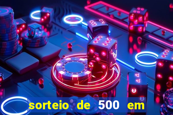 sorteio de 500 em cash toda segunda feira novibet